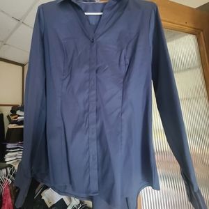 Express Long Sleeve Collared Shirt